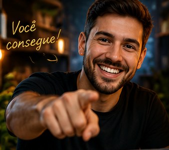 Imagem ilustrativa de uma pessoa trabalhando em um computador